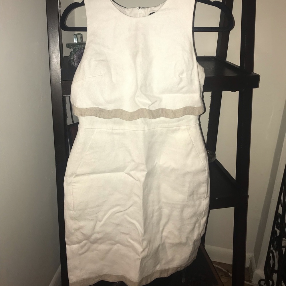White JCrew Dress